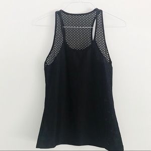 Lorna Jane Excel Mesh Tank top Size Medium